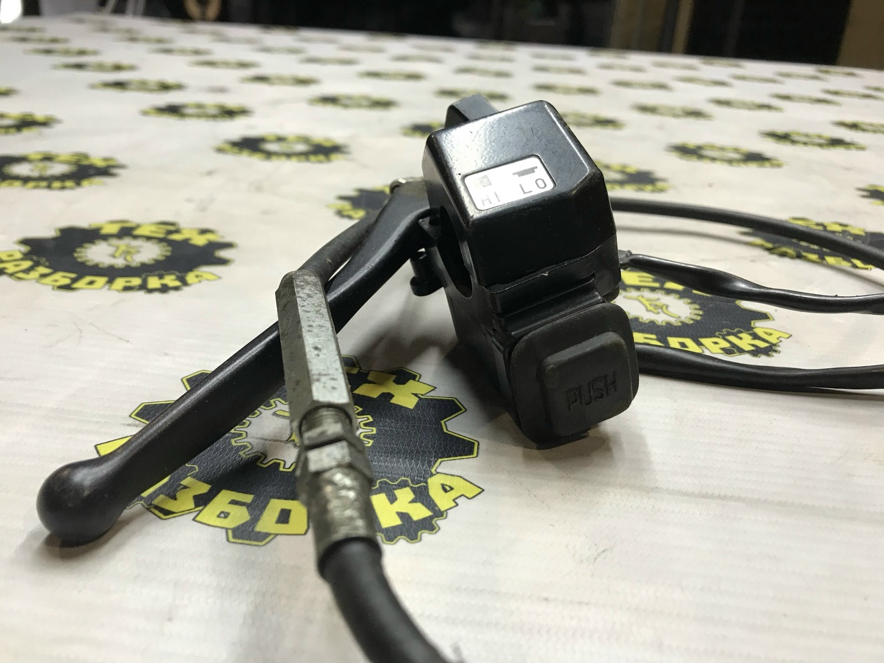 Ручка тормоза в сборе Кабель тормоза Трос тормоза Тросик Включатель 88R-W8291-00-00 — фото 1