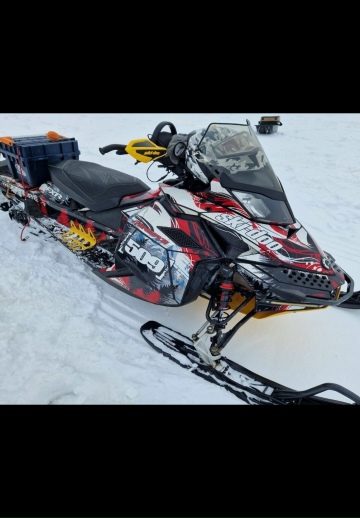 BRP Renegade 800R Power T.E.K. 2009 перед разборкой