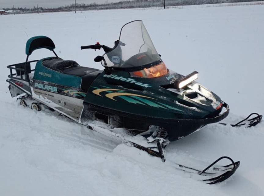 Polaris WideTrak LX 1999 перед разборкой